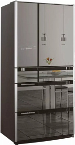 Стальной холодильник Hitachi R-X 690 GU X фото 3 фото 3
