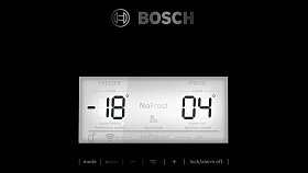 Черный холодильник Bosch VitaFresh KGN39LB31R Home Connect фото 2 фото 2