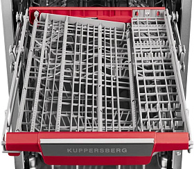 Компактная красная посудомоечная машина Kuppersberg  GLM 4537 фото 3 фото 3