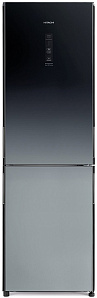 Чёрный холодильник Hitachi R-BG 410 PU6X XGR