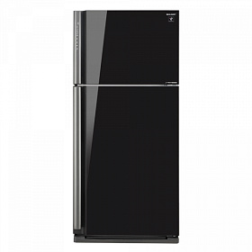 Широкий двухкамерный холодильник Sharp SJ XP59PG BK
