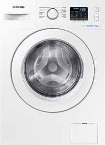 Узкая инверторная стиральная машина Samsung WW 60 H 2200 EW/DLP
