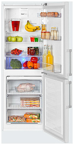 Белый холодильник Beko RCNK 296 E 21 W
