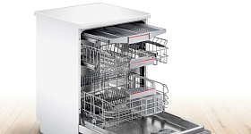 Компактная встраиваемая посудомоечная машина до 60 см Bosch SMS46MW20M фото 3 фото 3