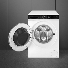 Узкая инверторная стиральная машина Smeg WM3T60CRU фото 2 фото 2