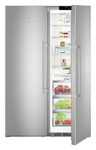 Серебристый холодильник Liebherr SBSes 8773 фото 4 фото 4