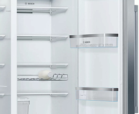 Серебристый холодильник Bosch KAI93AIEP фото 2 фото 2