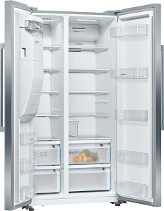Двухдверный холодильник с морозильной камерой Bosch KAI93VI304 фото 2 фото 2