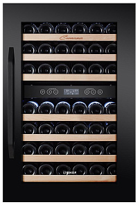 Мульти температурный винный шкаф LIBHOF CKD-42 black фото 3 фото 3