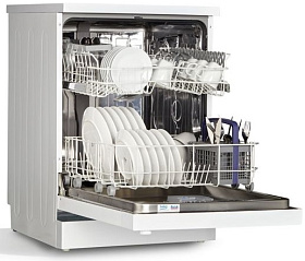 Отдельностоящая посудомоечная машина встраиваемая под столешницу шириной 45 см Beko DFS 05012 W белый фото 4 фото 4