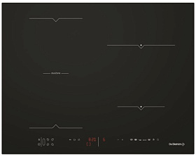 Чёрная варочная панель De Dietrich DPI7652B