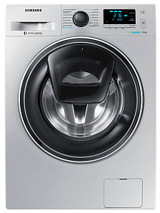 Узкая инверторная стиральная машина Samsung WW 70 K 62 E 00 S/DLP