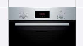 Духовой шкаф серебристого цвета Bosch HBF 114 ES 0R фото 3 фото 3