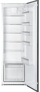 Узкий высокий холодильник Smeg S8L1721F
