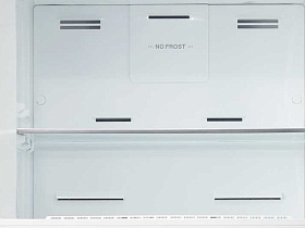Серебристый двухкамерный холодильник Korting KNFT 71725 X фото 4 фото 4