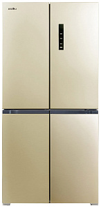 Бежевый холодильник с No Frost Ascoli ACDSL 571 W