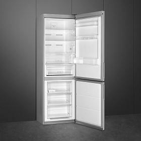 Двухкамерный холодильник  no frost Smeg FC18EN1X фото 2 фото 2