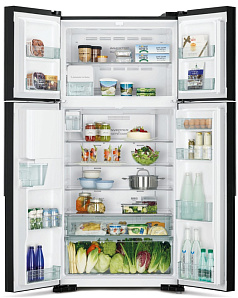 Бежевый холодильник с зоной свежести Hitachi R-W 662 PU7X GBE фото 2 фото 2