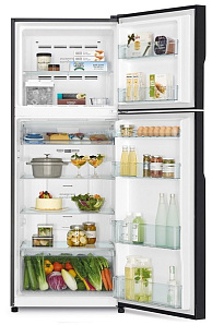 Стальной холодильник Hitachi R-V 472 PU8 BSL фото 2 фото 2