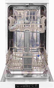 Узкая отдельностоящая посудомоечная машина 45 см Weissgauff DW 4015