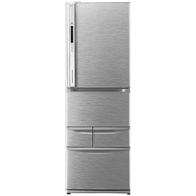 Серебристый холодильник Toshiba GR-D43GR