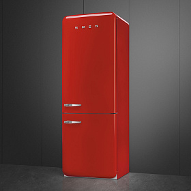 Двухкамерный холодильник  no frost Smeg FAB38RRD5 фото 3 фото 3