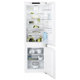 Узкий холодильник шириной 55 см с No Frost Electrolux ENC2854AOW