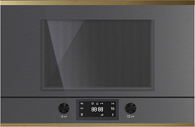 Встраиваемая узкая микроволновая печь Kuppersbusch MR 6330.0 GPH 4 Gold