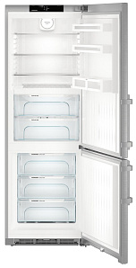 Серебристый холодильник Liebherr CBNef 5715 фото 4 фото 4