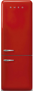 Цветной двухкамерный холодильник Smeg FAB38RRD5