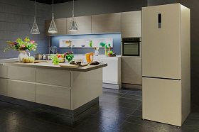 Холодильник кремового цвета Ascoli ADRFY460DWE фото 4 фото 4