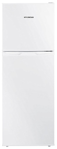 Двухкамерный мини холодильник Hyundai CT1551WT белый