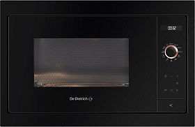 Сенсорная чёрная микроволновая печь De Dietrich DME7121A