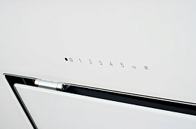 Наклонная белая вытяжка Kuppersberg F 960 W фото 3 фото 3