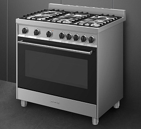 Итальянская плита для кухни Smeg B901GMXI9 фото 2 фото 2