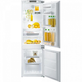 Узкий двухкамерный холодильник с No Frost Korting KSI 17895 CNFZ
