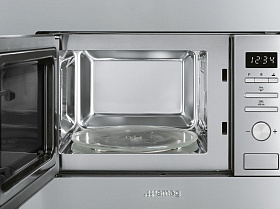 Микроволновая печь глубиной до 33 см Smeg FMI017X фото 2 фото 2
