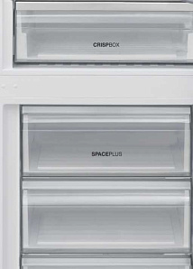 Чёрный холодильник Korting KNFC 61868 GN фото 4 фото 4