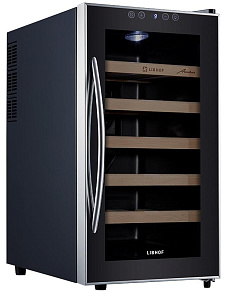 Отдельно стоящий винный шкаф LIBHOF AM-18 Black фото 2 фото 2