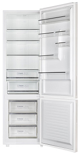 Двухкамерный бежевый холодильник Ascoli ADRFY380DWE фото 2 фото 2