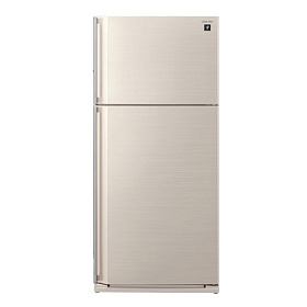Бежевый холодильник с No Frost Sharp SJ-SC55PV-BE