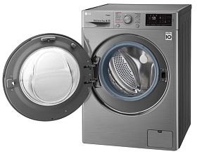 Узкая стиральная машина  с большой загрузкой LG F2M5HS7S фото 4 фото 4