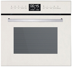 Электрический встраиваемый белый духовой шкаф 60 см Zigmund & Shtain EN 117.921 W