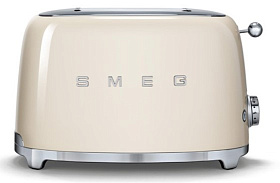 Кремовый тостер Smeg TSF01CREU