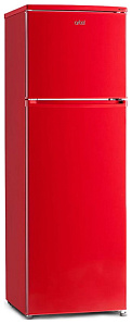 Цветной двухкамерный холодильник Artel HD 341 FN красный