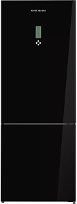 Большой чёрный холодильник Kuppersberg NRV 192 BG