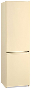 Двухкамерный холодильник цвета слоновой кости NordFrost NRB 110 732 бежевый
