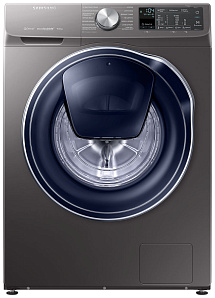 Серебристая стиральная машина Samsung WW 90 M 64 LOPO/LP