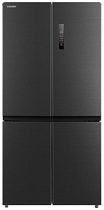 Серебристый холодильник Toshiba GR-RF646WE-PMS(06)