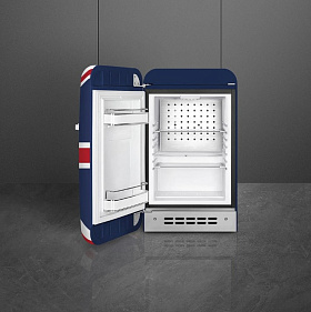 Маленький холодильник для офиса без морозильной камера Smeg FAB5LDUJ5 фото 2 фото 2